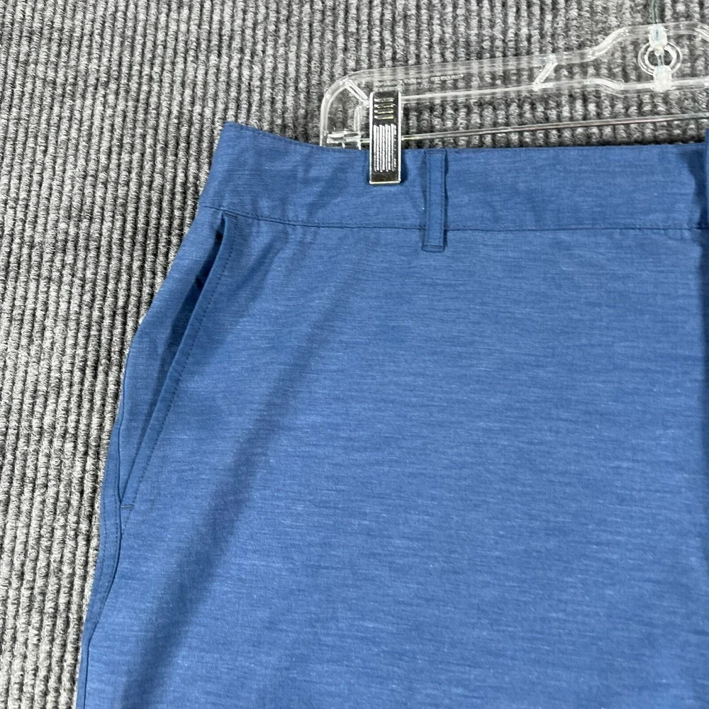 Faherty All Day Shorts Mens Size 38 Blue Casual Outdoor Active Beach Vacation